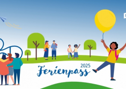 Titelmotiv Ferienpass 2025 der Stadt Duisburg